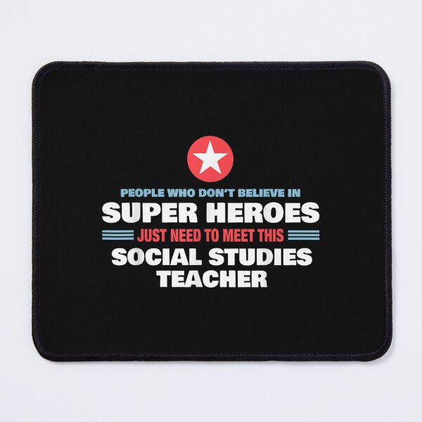 Item preview, People Meet Super Hero Social Studies Teacher Shirt designed and sold by LolaReeda.