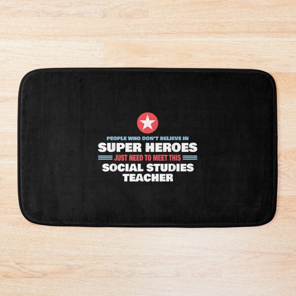 Item preview, People Meet Super Hero Social Studies Teacher Shirt designed and sold by LolaReeda.