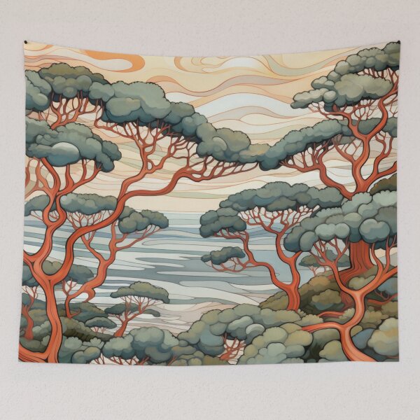 Item preview, Restful sleep under the Arbutus Tree designed and sold by liana campbell.