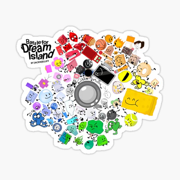 Battle for Dream Island Gelatin Sad Sticker - Sticker Mania