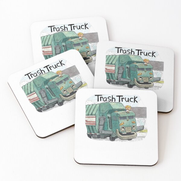 Item preview, Funny Hank And Trash Truck designed and sold by AgatheMerciless.