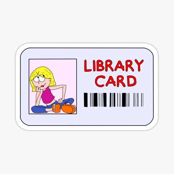 Item preview, Lizzie McGuire Library Card designed and sold by CoachAlainnee.Designs.