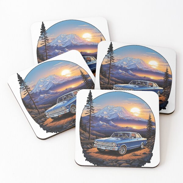 Item preview, 62 Chevy Nova Overlooking Lake Tahoe designed and sold by T-Bucket-Tees.