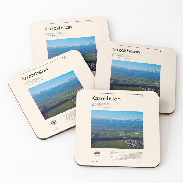 Item preview, Visit Kazakhstan (Travel poster) designed and sold by RabbitK.
