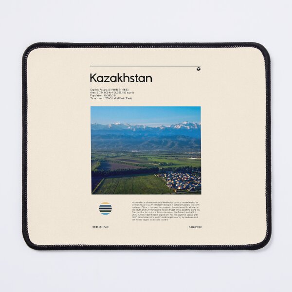 Item preview, Visit Kazakhstan (Travel poster) designed and sold by RabbitK.