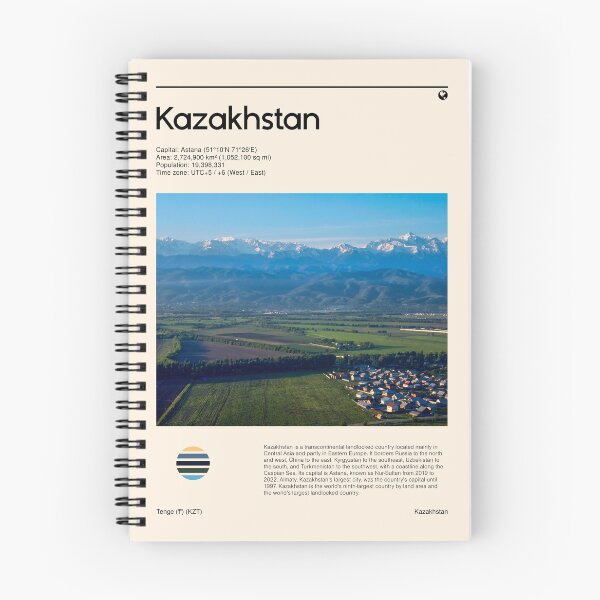 Item preview, Visit Kazakhstan (Travel poster) designed and sold by RabbitK.