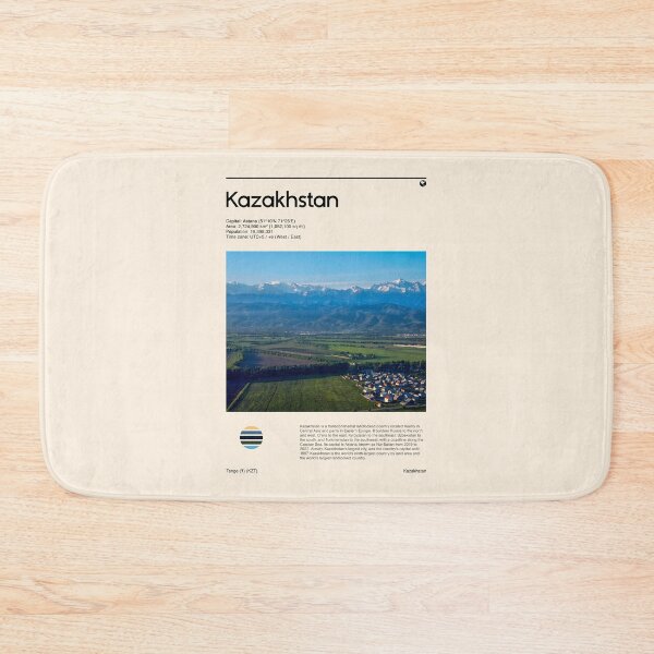 Item preview, Visit Kazakhstan (Travel poster) designed and sold by RabbitK.