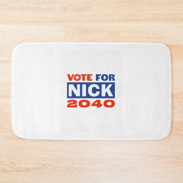 Item preview, Vote For Nick 2040 Baseball ¾ Sleeve  designed and sold by Bansyburli.