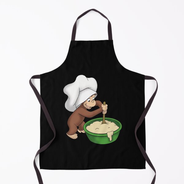 Item preview, Curious George baking a cake designed and sold by risleys.