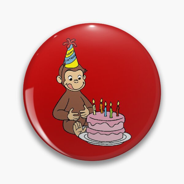 Artikelvorschau, Curious George Geburtstag (1) entworfen und verkauft von risleys.