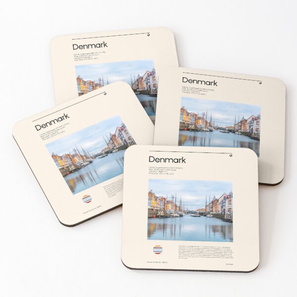 Item preview, Visit Denmark (Travel poster) designed and sold by RabbitK.