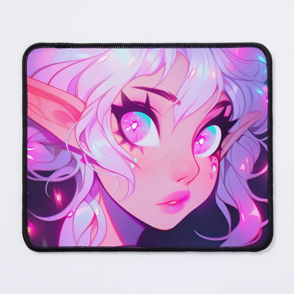 Item preview, Pretty Pink Faerie Anime Girl designed and sold by bubblegoth.