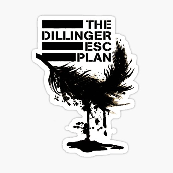 Item preview, New 03 logo The Dillinger Escape Plan genre metalcore band  designed and sold by TRIZDEMATTHEWS.