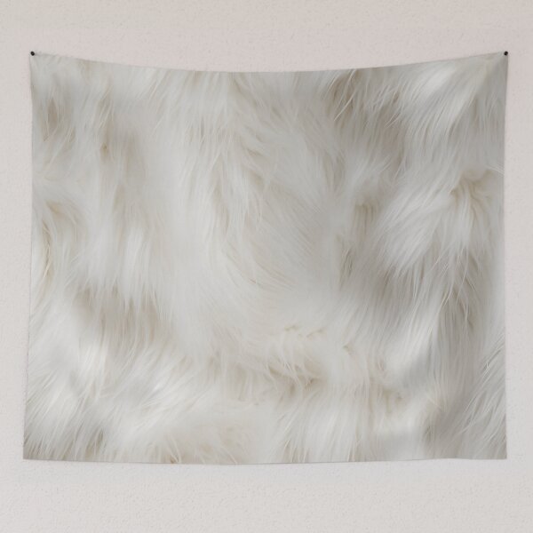 Item preview, Cruelty Free White Animal Fur Coating designed and sold by CraftCartelArt.
