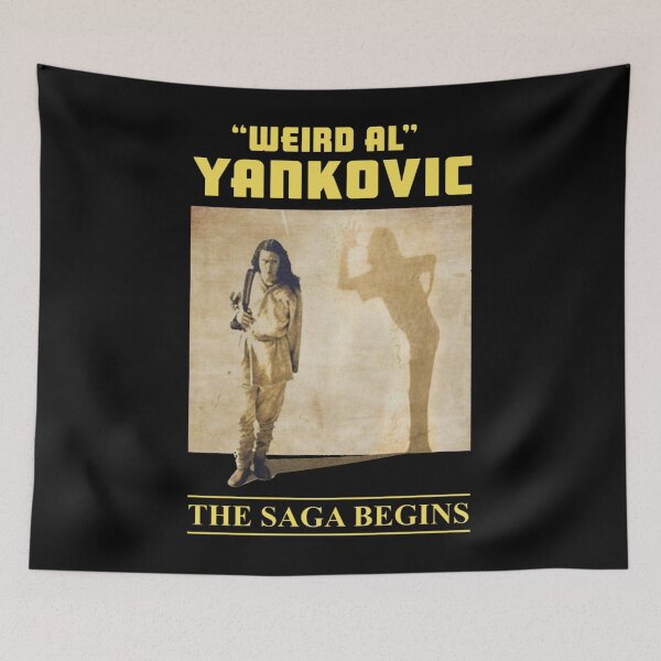 Item preview, The Saga Begins Weird Al Yankovic designed and sold by DelphineHeller.