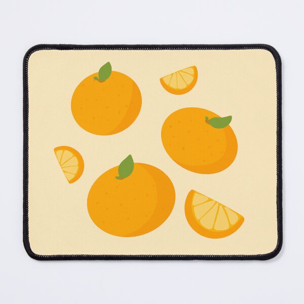 Item preview, cute kawaii orange mandarin fruit designed and sold by Narukuku.