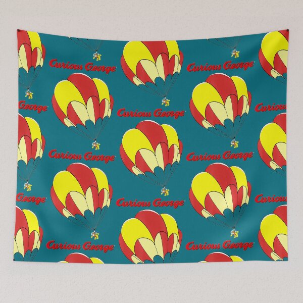 Item preview, Curious George Parachuting Space George  designed and sold by risleys.