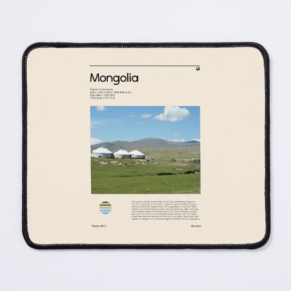 Item preview, Visit Mongolia (Travel poster) designed and sold by RabbitK.