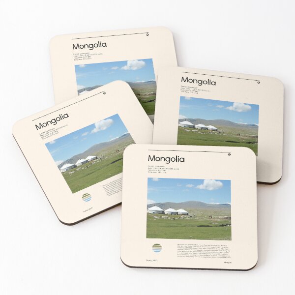 Item preview, Visit Mongolia (Travel poster) designed and sold by RabbitK.