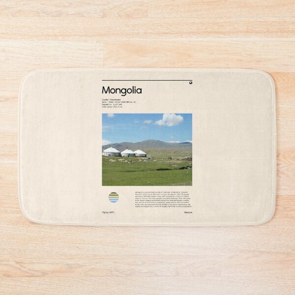 Item preview, Visit Mongolia (Travel poster) designed and sold by RabbitK.