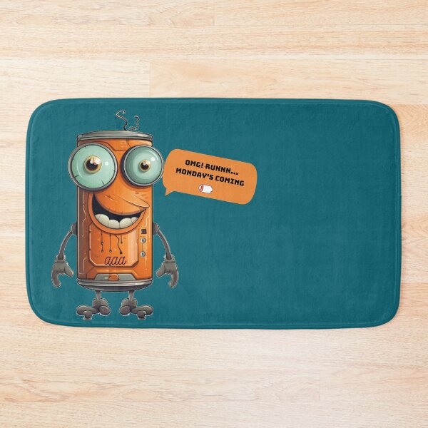 Item preview, Escaping Monday Blues: AAA Battery Quest for a Recharge designed and sold by MacBeoThui.