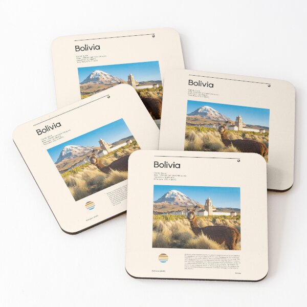 Item preview, Visit Bolivia (Travel poster) designed and sold by RabbitK.
