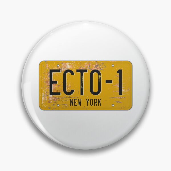 Item preview, GHOST BUSTERS - ECTO-1 REGISTRATION PLATE designed and sold by Simontology.