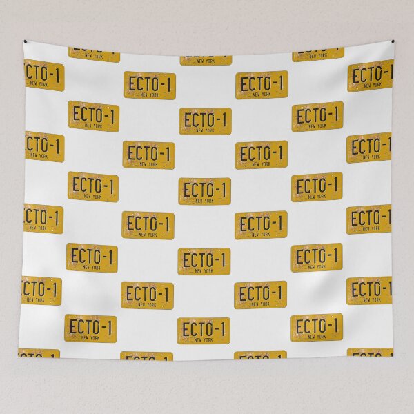 Item preview, GHOST BUSTERS - ECTO-1 REGISTRATION PLATE designed and sold by Simontology.