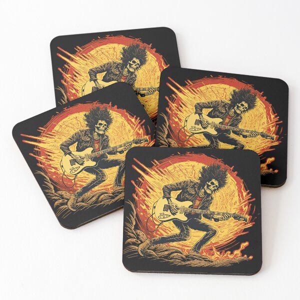 Item preview, Unleash Your Inner Rockstar with the 'Blazing Rockstar' Collection: Apparel and Homeware that Ignites Your Style! designed and sold by ThePurpleMelon.