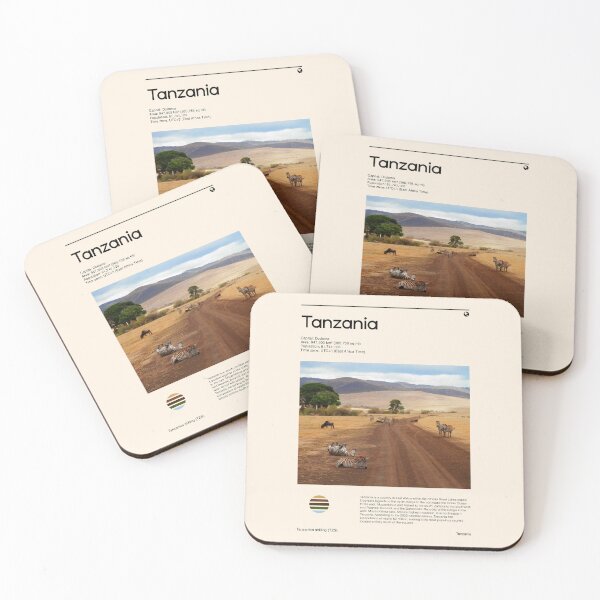 Item preview, Visit Tanzania (Travel poster) designed and sold by RabbitK.