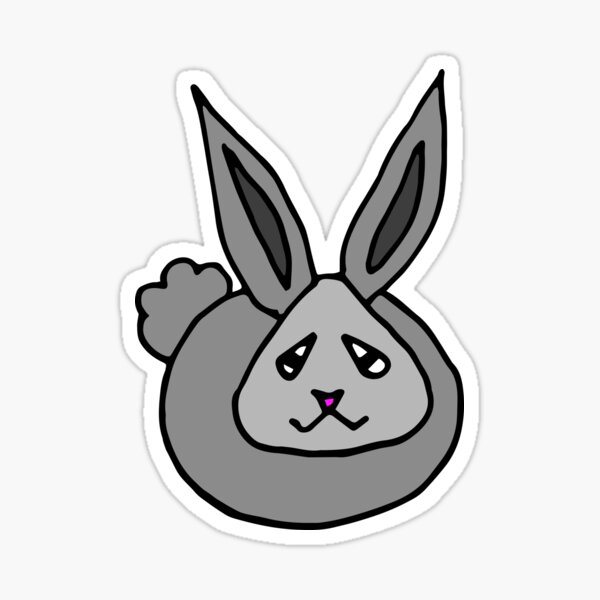 Scared Rabbit  Bunny drawing, Scary drawings, Bunny art