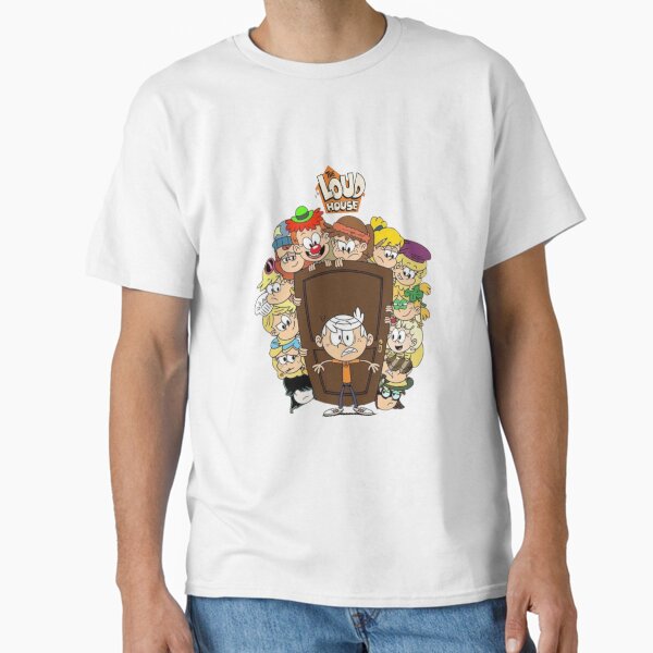 Nickelodeon The Loud House Full Cast Poster T-Shirt Nickelodeon The Loud House Full Cast Poster T-Shirt