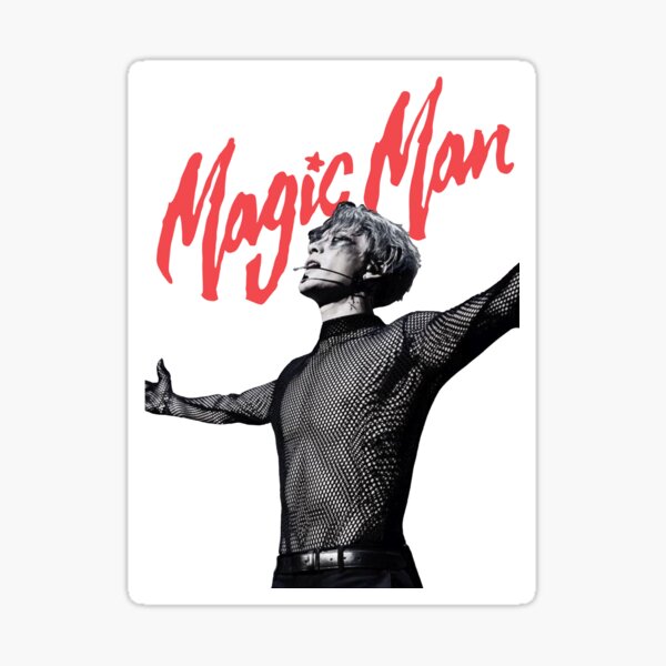 Jackson Wang, MagicMan B  Sticker for Sale by vcamg