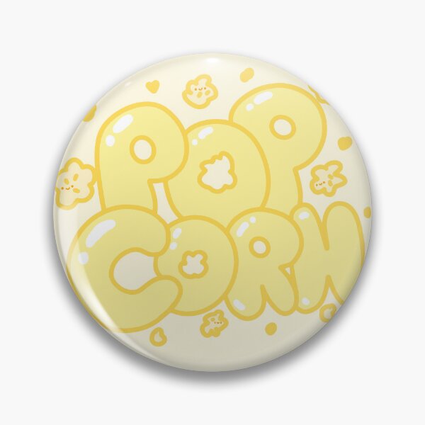Item preview, cute kawaii popcorn sweet snack cartoon designed and sold by Narukuku.