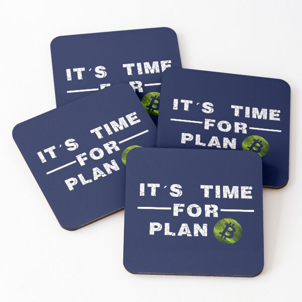 Item preview, It´s Time For Plan B - Bitcoin BTC designed and sold by amazinGraphic.
