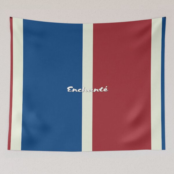 Item preview, Enchanté on French Flag designed and sold by we-rove.