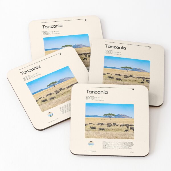 Item preview, Visit Tanzania (Travel poster) designed and sold by RabbitK.