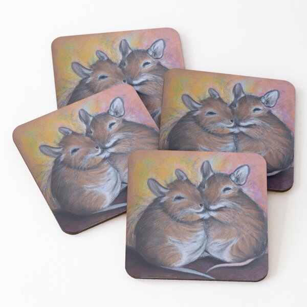 Item preview, Degu Oil Painting designed and sold by soulfulprintss8.