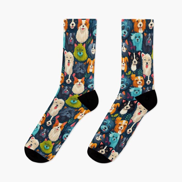 Item preview, Cute Dogs Seamless III designed and sold by PaTToStudio.