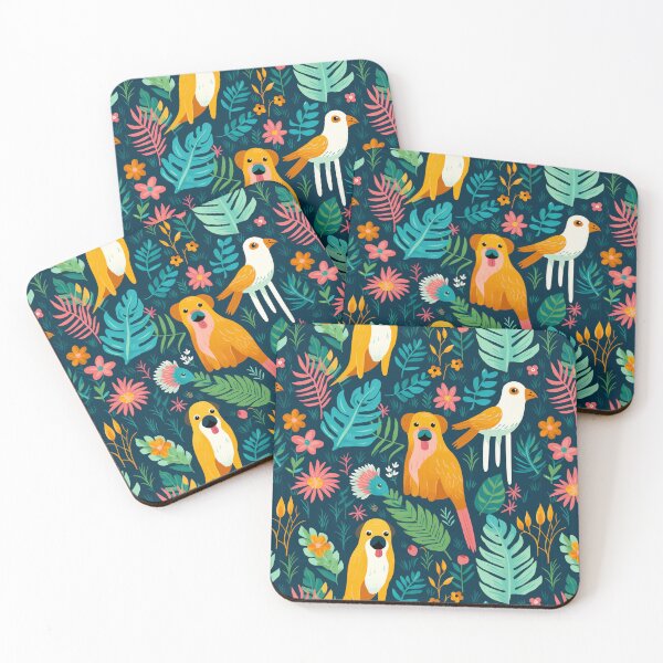 Item preview, Tropical BirdyDog Seamless designed and sold by PaTToStudio.