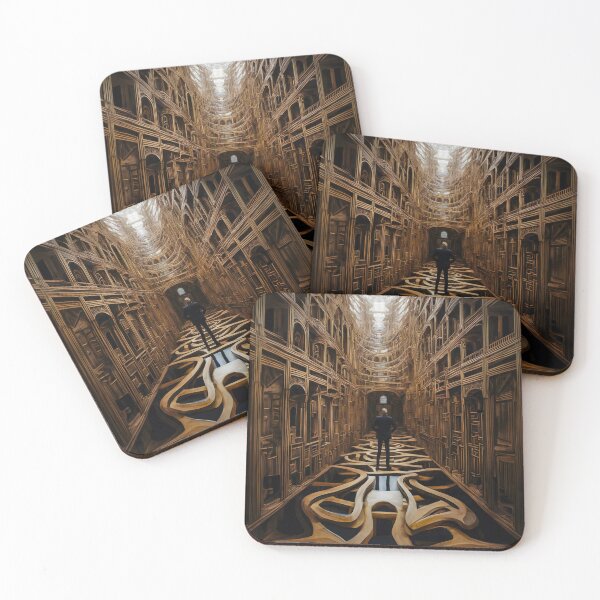 Item preview, The Wooden Corridor designed and sold by PictureNZ.