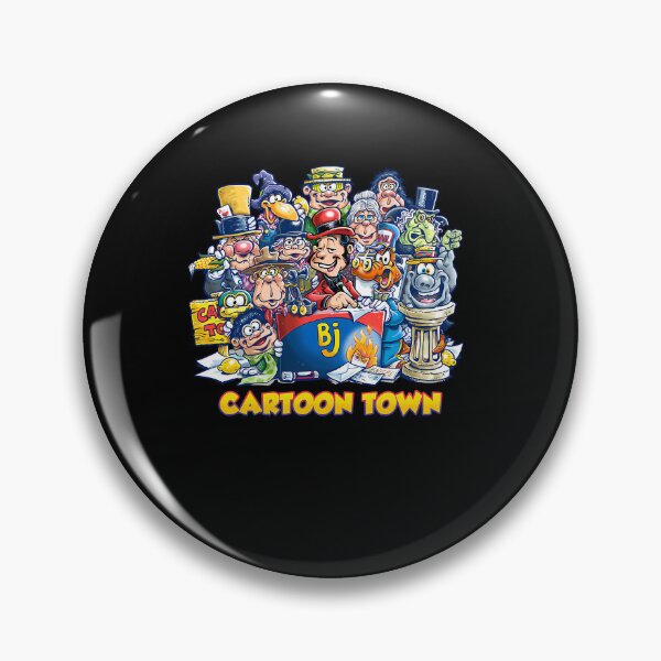 Item preview, CARTOON TOWN-With BJ & Dirty Dragon designed and sold by ChosenOnesDen.