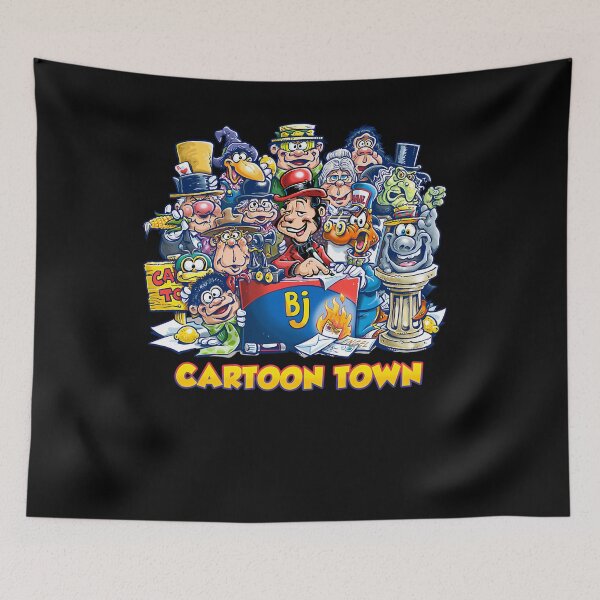 Item preview, CARTOON TOWN-With BJ & Dirty Dragon designed and sold by ChosenOnesDen.