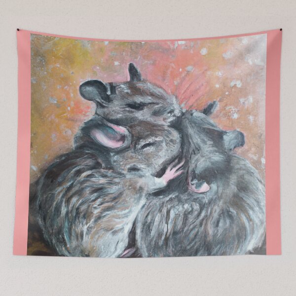 Item preview, Degus Oil Painting designed and sold by soulfulprintss8.