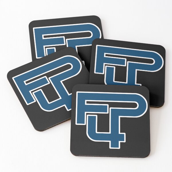 Item preview, Unique Premium F4P Fighting 4 Par Font Blue Logo designed and sold by FuddalanDesigns.