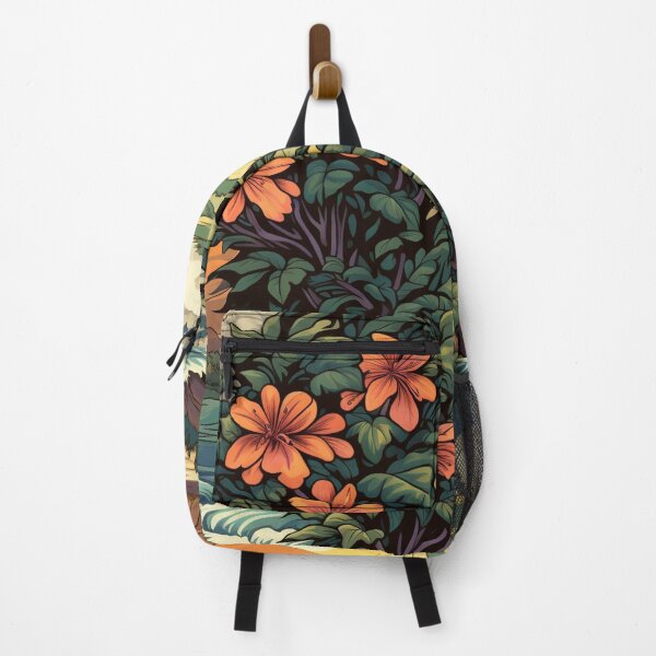 Item preview, Sunset with flowers designed and sold by Snoobstyle.
