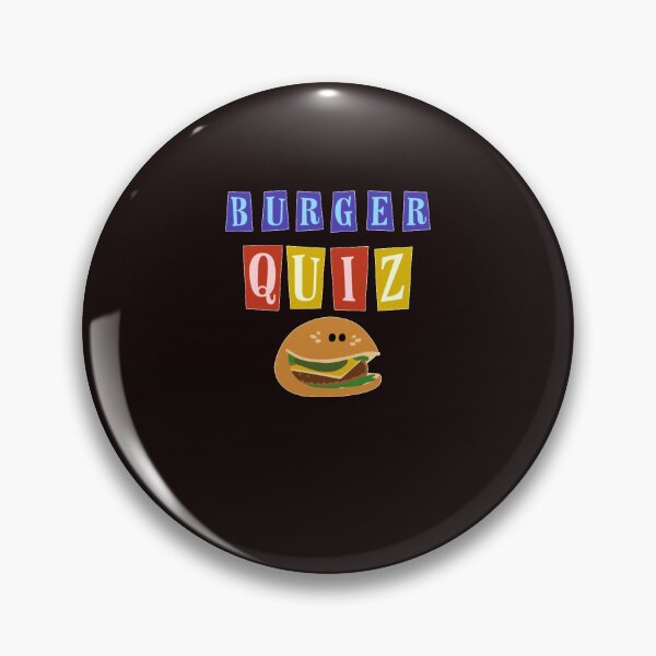 Item preview, Burger Quiz New Logo designed and sold by EugenSchluter.