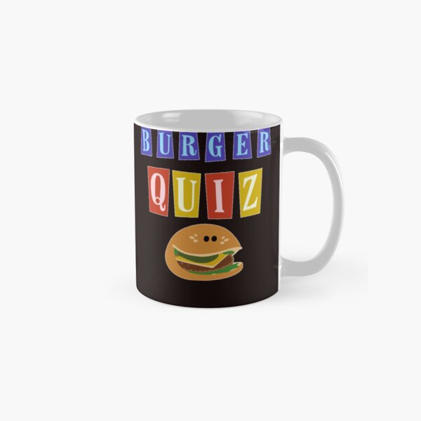 Item preview, Burger Quiz New Logo designed and sold by EugenSchluter.
