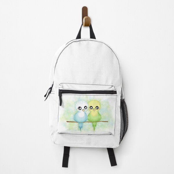 Item preview, cute budgies designed and sold by Pezi-Creation.