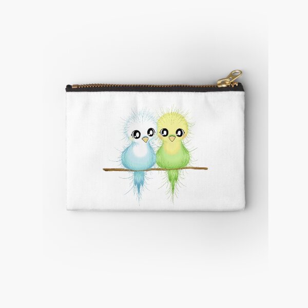 Item preview, cute budgies designed and sold by Pezi-Creation.